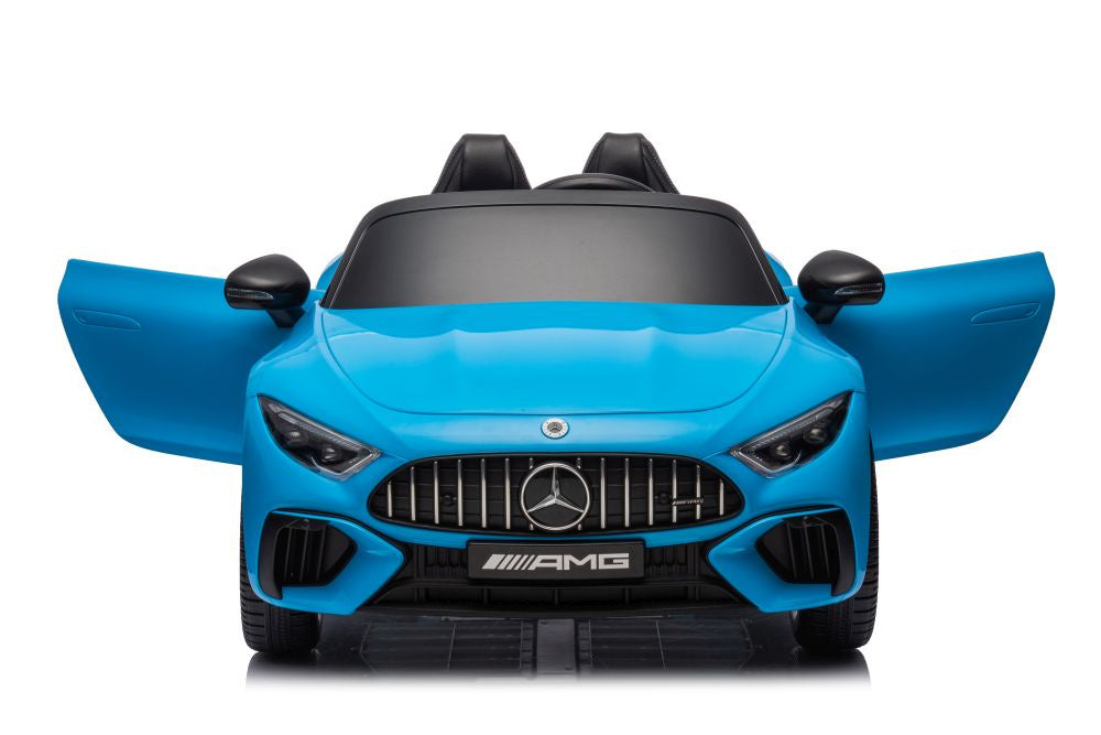 Elektro Kinderauto Mercedes AMG SL63 B, blau lackiert 24V 2Sitzer
