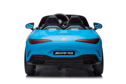 Elektro Kinderauto Mercedes AMG SL63 B, blau lackiert 24V 2Sitzer