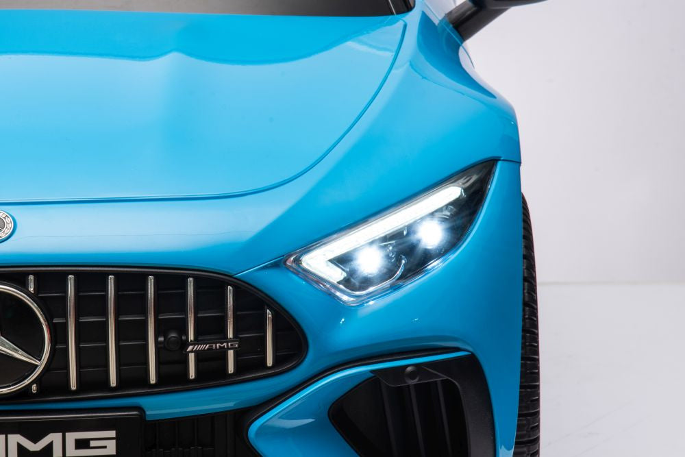 Elektro Kinderauto Mercedes AMG SL63 B, blau lackiert 24V 2Sitzer