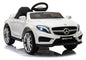 Children's vehicle Mercedes GLA 45 White EVA tires Leather seat 2x45W car