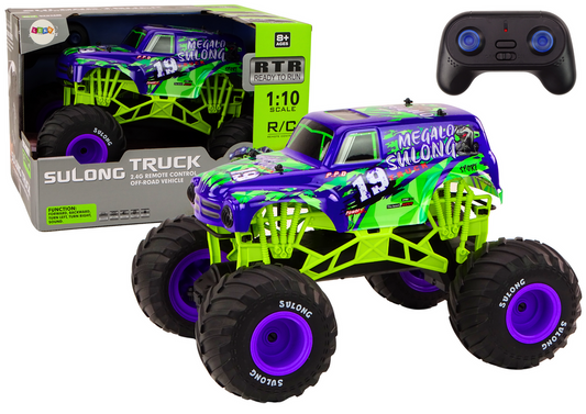 Ferngesteuertes Geländewagen 2,4 G RC 1:10 Ghost Purple