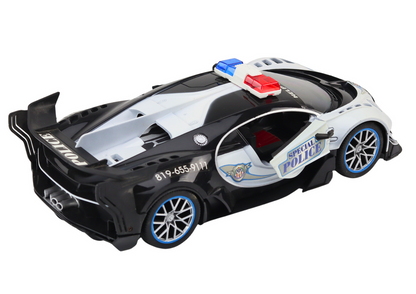 Ferngesteuertes RC-Polizeiauto im Maßstab 1:12 in Weiß