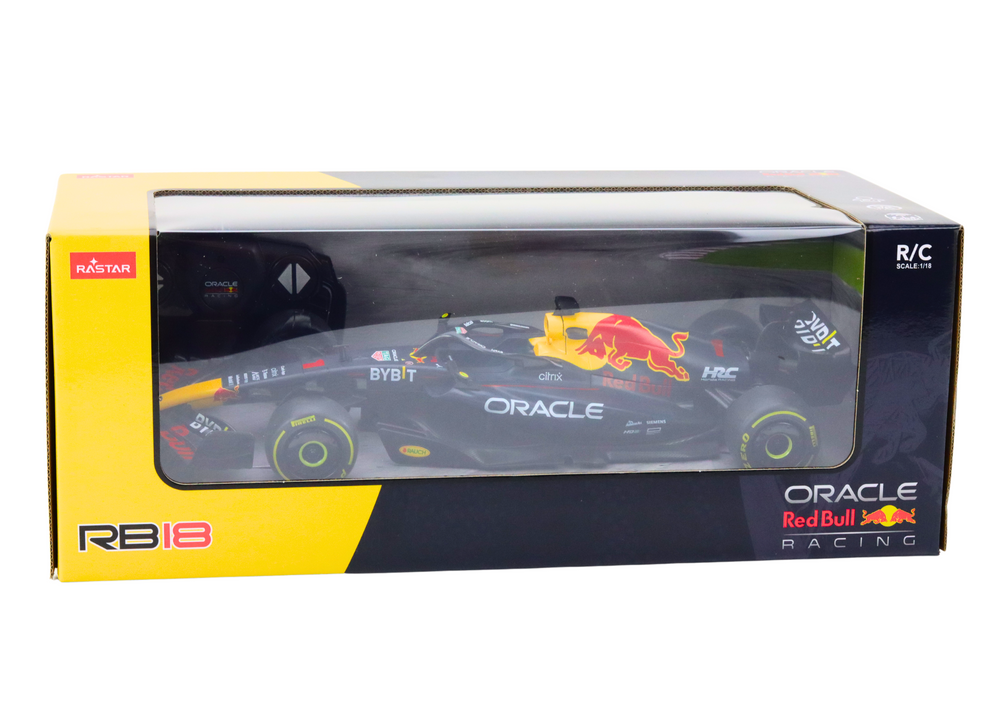 Rennwagen 1:18 Ferngesteuerter RC Oracle Red Bull Racing RB18 Schwarz