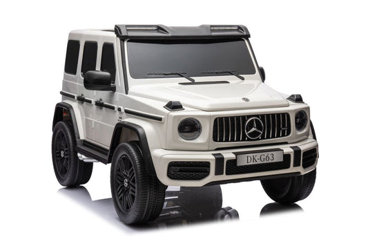 Elektro Kinderauto Mercedes G63 XXL Weiß 4x4