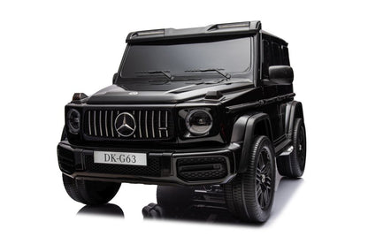 Elektro Kinderauto Mercedes G63 XXL Schwarz 4x4 2Sitzer