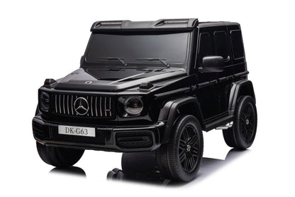 Elektro Kinderauto Mercedes G63 XXL Schwarz 4x4 2Sitzer