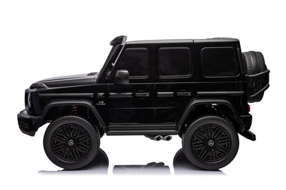 Elektro Kinderauto Mercedes G63 XXL Schwarz 4x4 2Sitzer