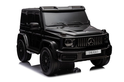Elektro Kinderauto Mercedes G63 XXL Schwarz 4x4 2Sitzer
