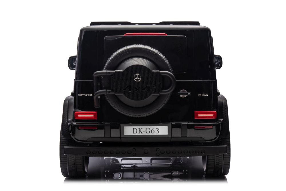 Elektro Kinderauto Mercedes G63 XXL Schwarz 4x4 2Sitzer