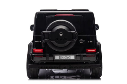 Elektro Kinderauto Mercedes G63 XXL Schwarz 4x4 2Sitzer