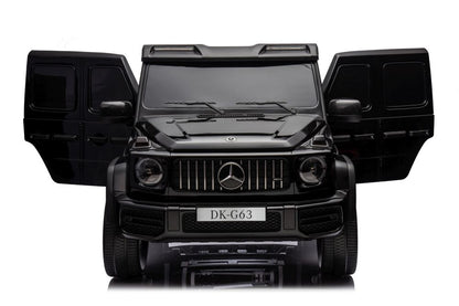 Elektro Kinderauto Mercedes G63 XXL Schwarz 4x4 2Sitzer