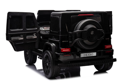 Elektro Kinderauto Mercedes G63 XXL Schwarz 4x4 2Sitzer