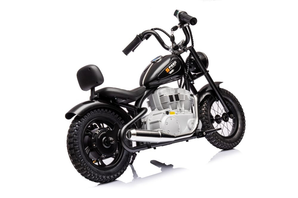 Elektro Kindermotorrad A9902 36V Schwarz 25KM/H