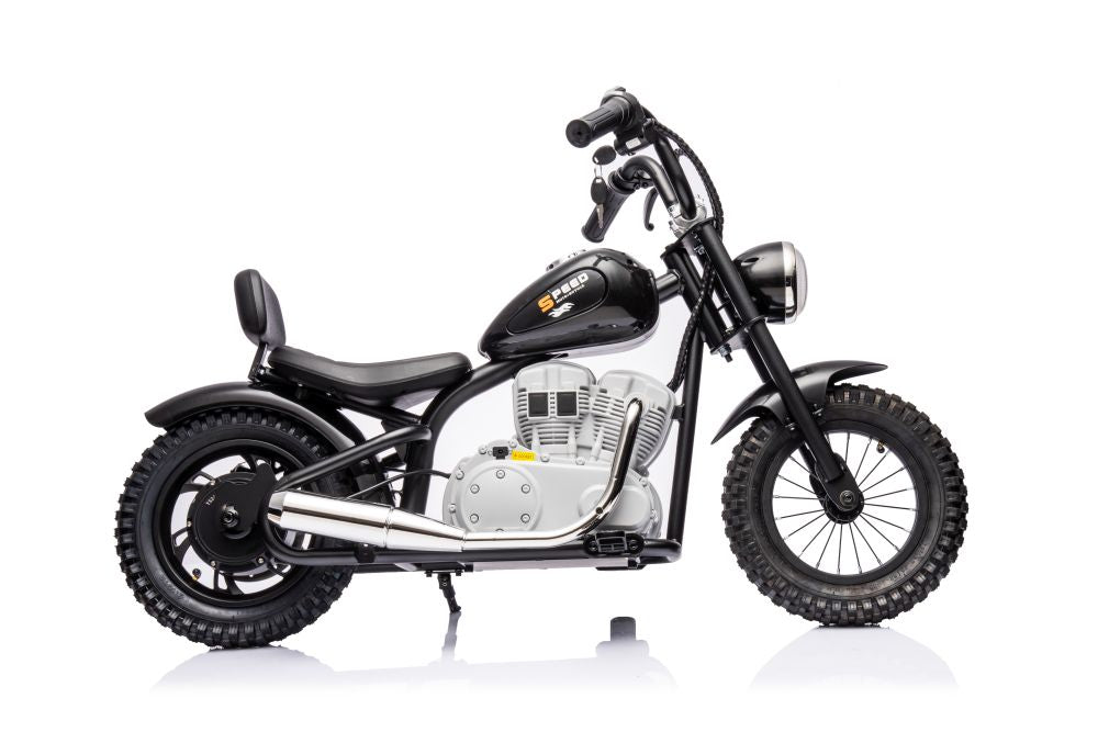 Elektro Kindermotorrad A9902 36V Schwarz 25KM/H