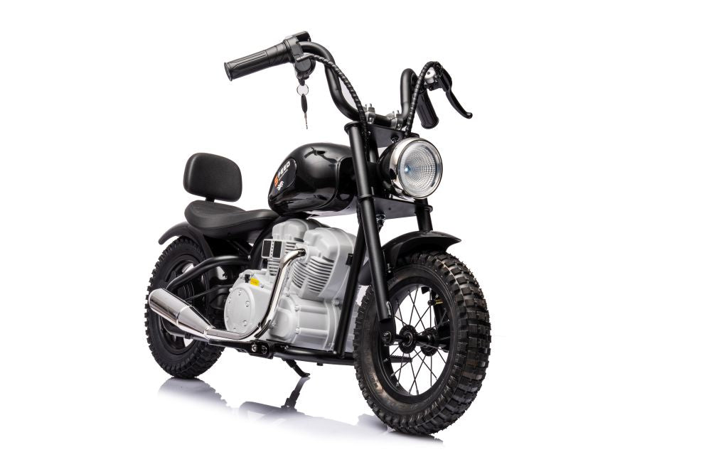 Elektro Kindermotorrad A9902 36V Schwarz 25KM/H