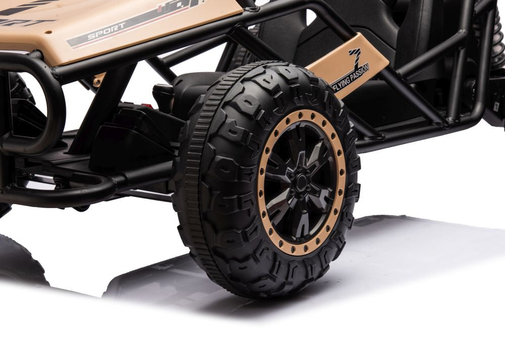Elektro Kinderauto Buggy A8812 Khaki 24V