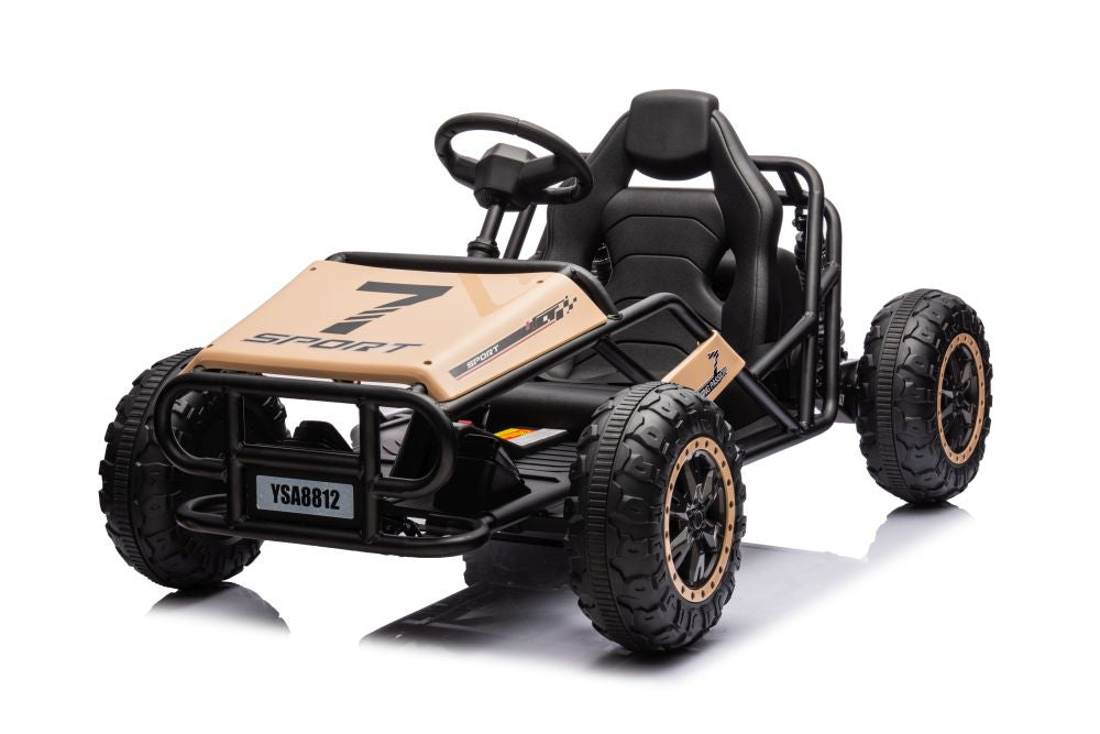 Elektro Kinderauto Buggy A8812 Khaki 24V