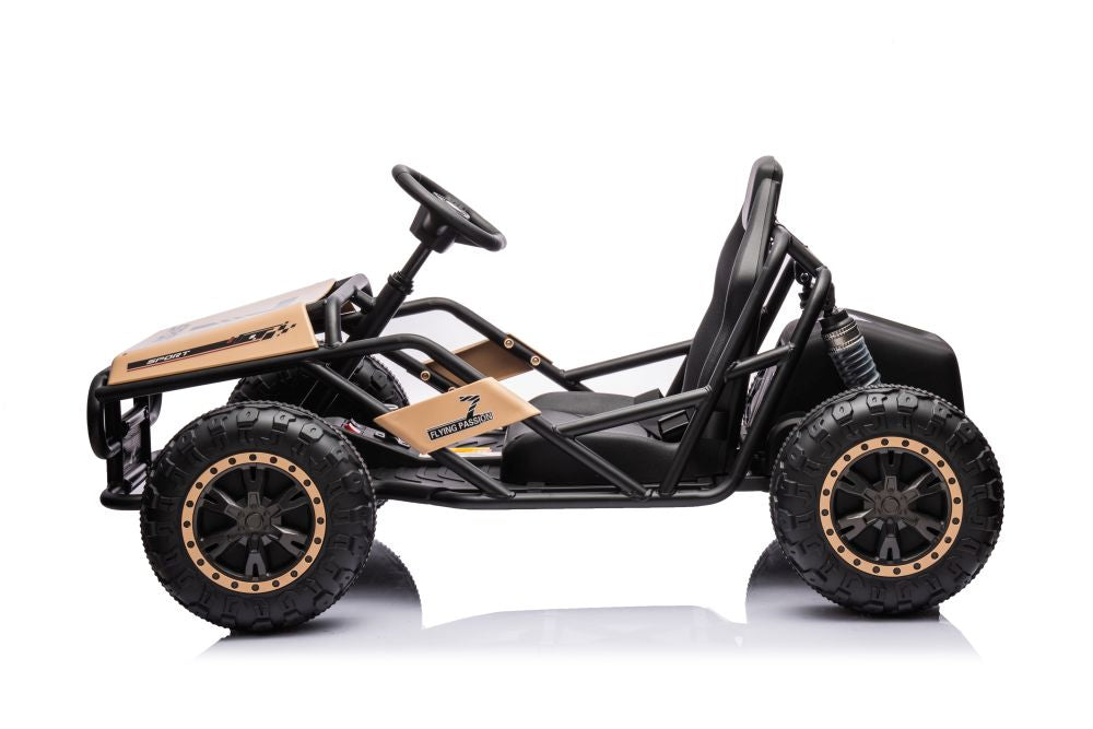 Elektro Kinderauto Buggy A8812 Khaki 24V