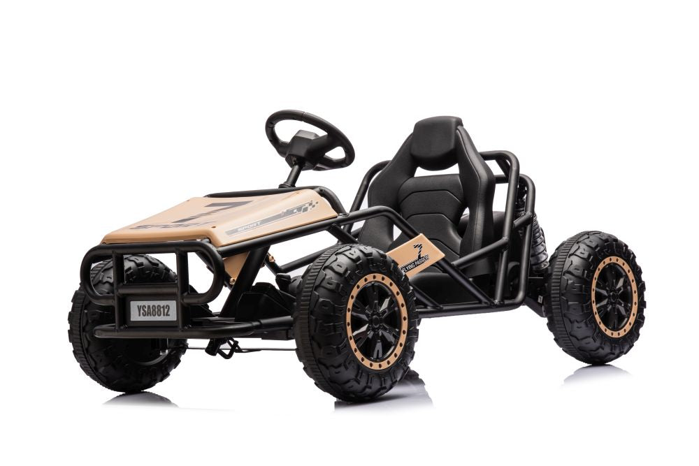 Elektro Kinderauto Buggy A8812 Khaki 24V
