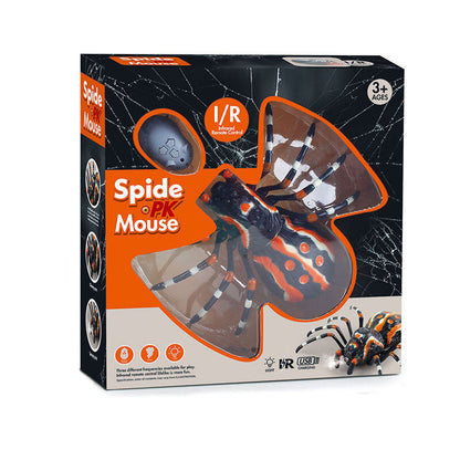 Ferngesteuerte Spinnen-Vogelspinne Infrarot Schwarz R/C ST
