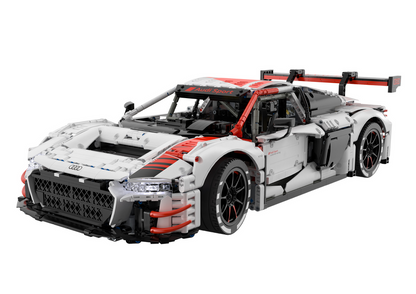 Bausteine Auto RC 1:8 Audi R8 GT3 Rastar Weiß 3322 Elemente