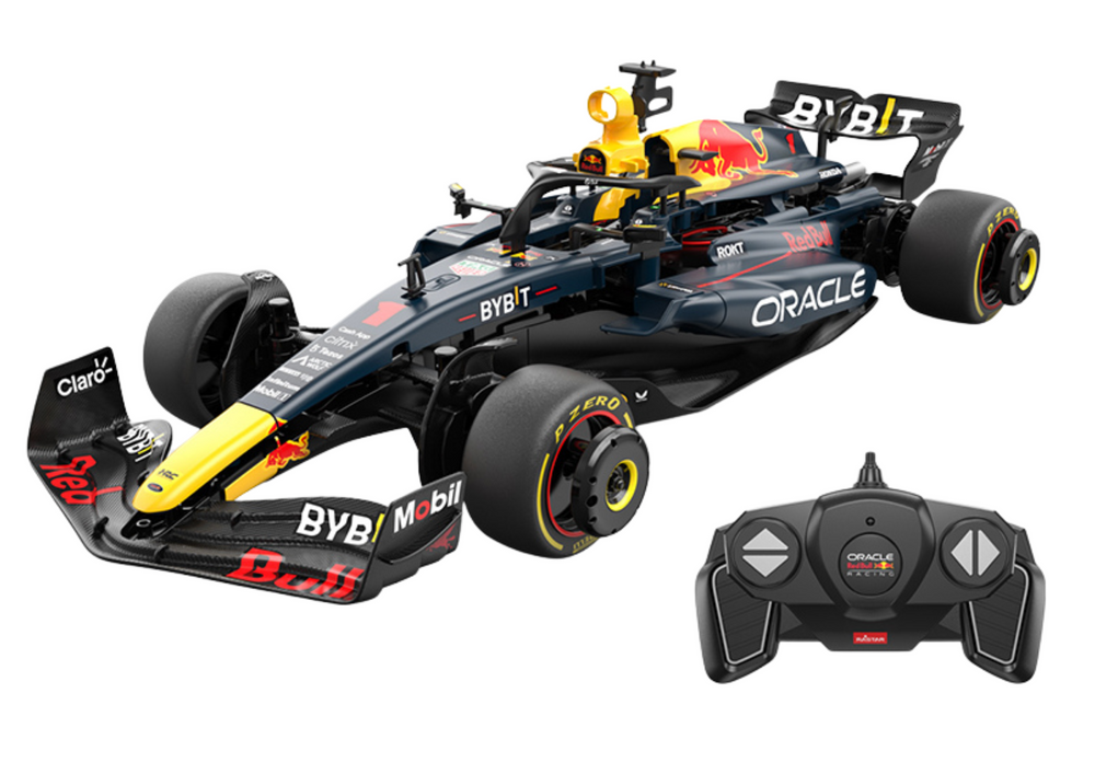 Bausteine Auto RC Rastar 1:16 Red Bull F1 Bolid Marineblau