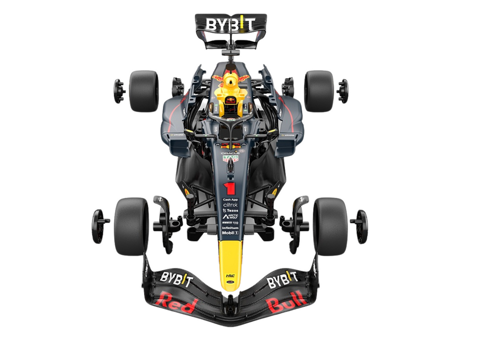 Bausteine Auto RC Rastar 1:16 Red Bull F1 Bolid Marineblau