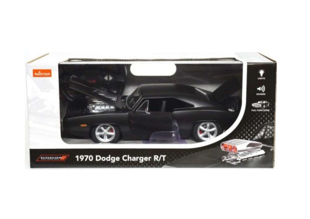 RC Auto 1:16 Ferngesteuerter Dodge Charger R/T Öffnungsteile Schwarz