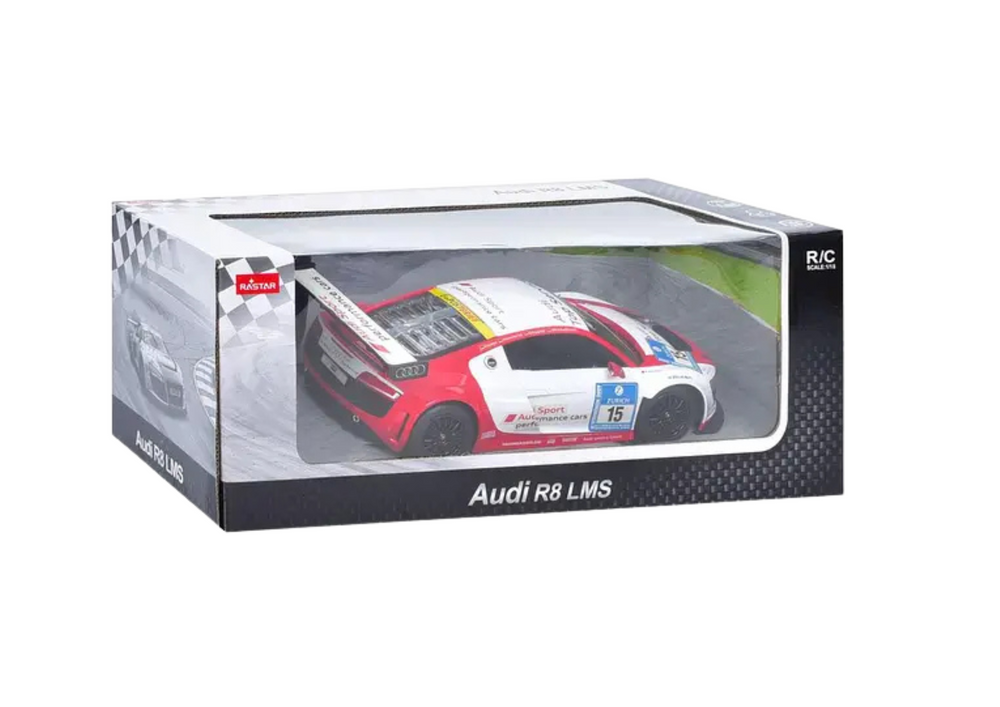 Auto R/C 1:24 Ferngesteuerter Sport AUDI R8 LMS Weiß