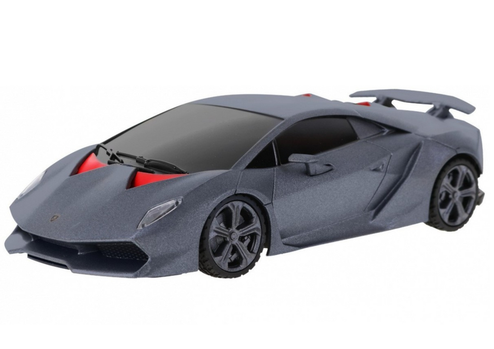 RC Sportwagen 1:24 Ferngesteuerter Lamborghini Sesto Elemento Grau