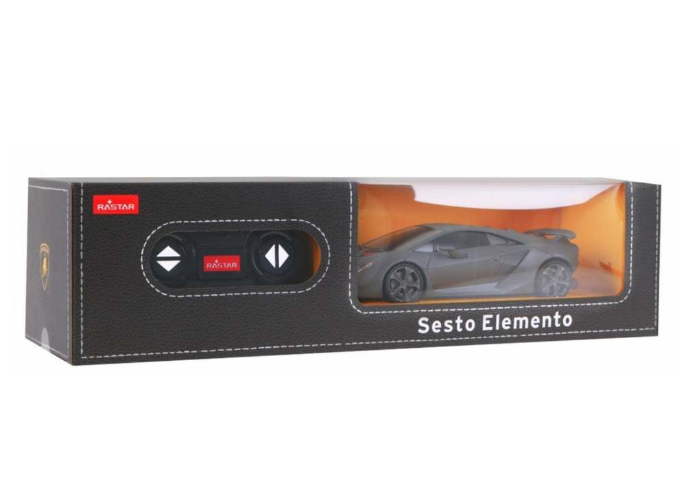 RC Sportwagen 1:24 Ferngesteuerter Lamborghini Sesto Elemento Grau