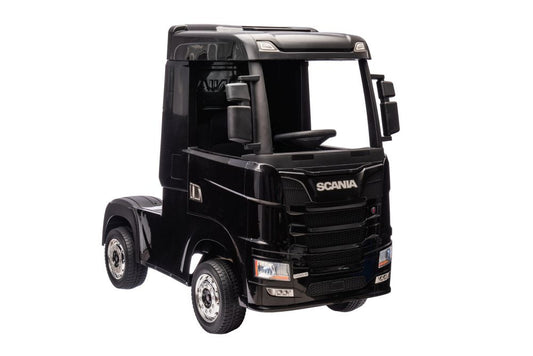 Elektro Kinderauto Scania 500R HL698 Schwarz 4x4