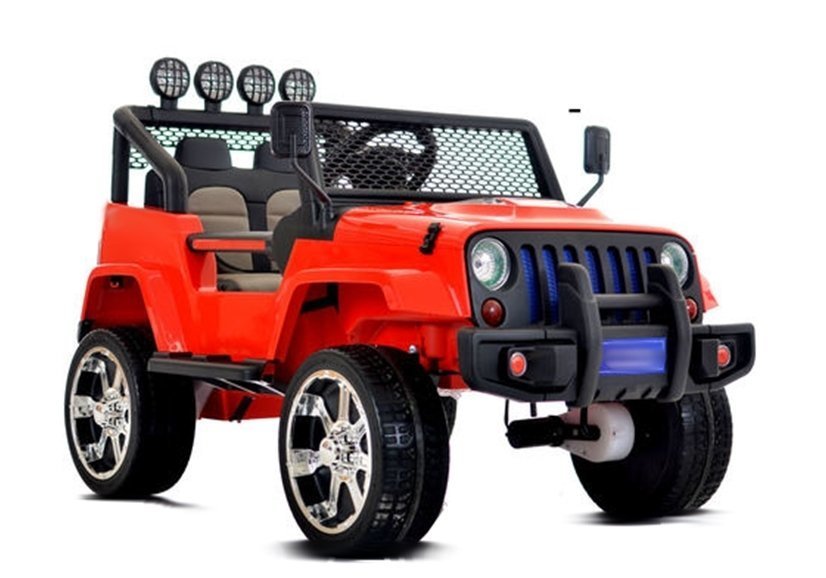 Electric Car for Children S2388 Off-Road Jeep Red 2.4G EVA Tires 2x45W