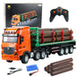 Ferngesteuerter RC Huina Holztransporter im Maßstab 1:18