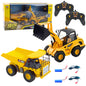 Set Lader Bulldozer Muldenkipper 1:24 Ferngesteuertes RC 2in1