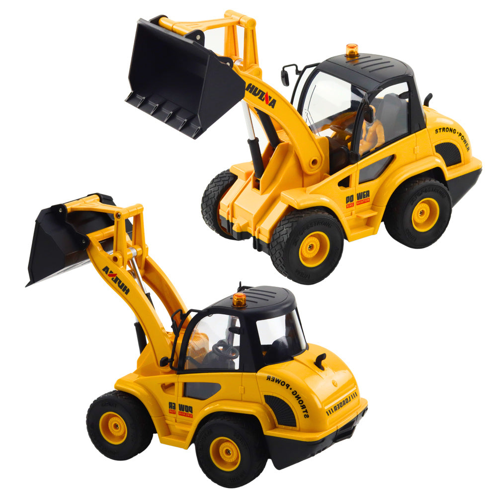 Set Lader Bulldozer Muldenkipper 1:24 Ferngesteuertes RC 2in1