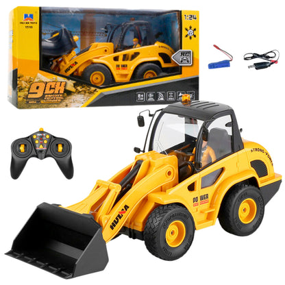 Baggerlader Bulldozer Ferngesteuerter RC Huina 1:24