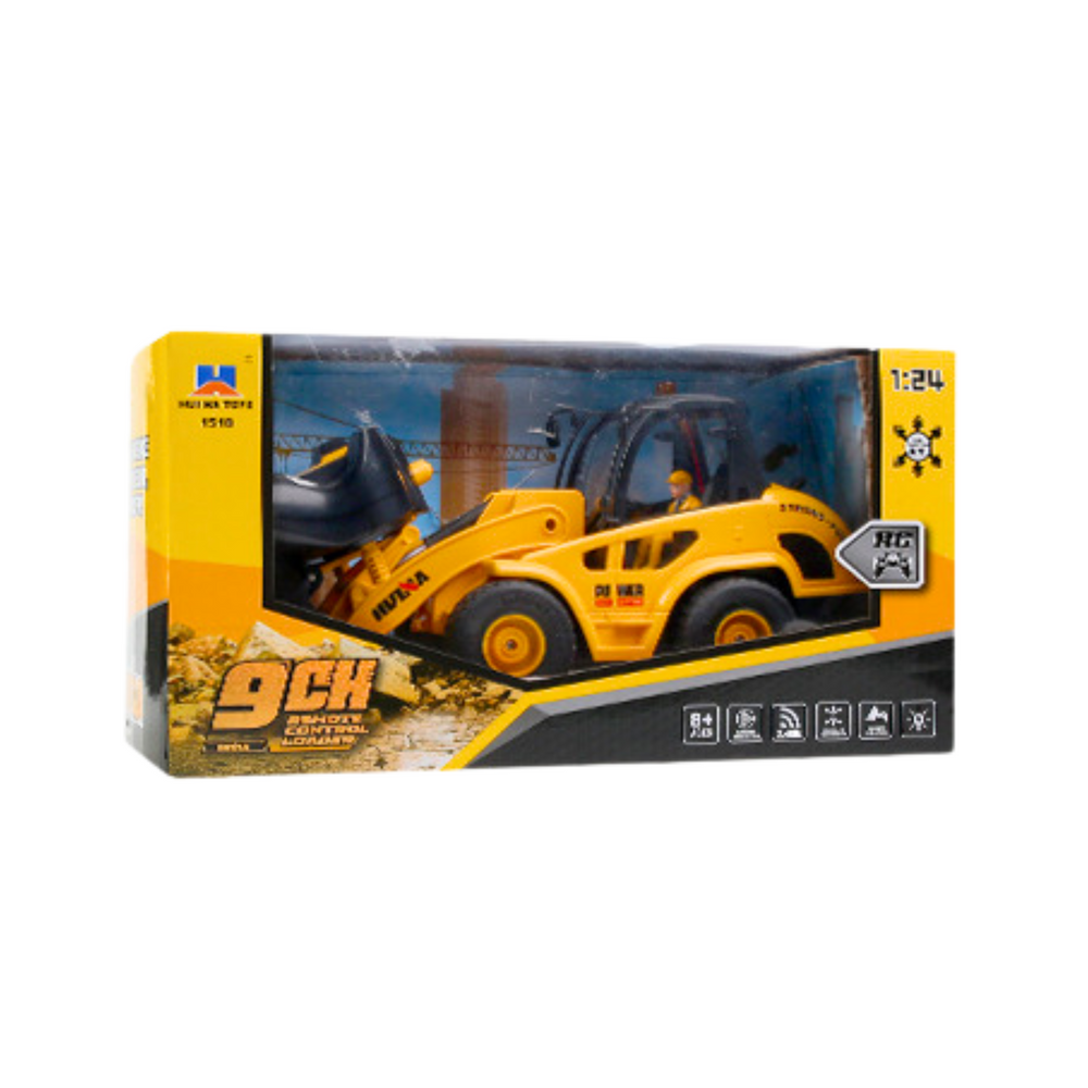 Baggerlader Bulldozer Ferngesteuerter RC Huina 1:24
