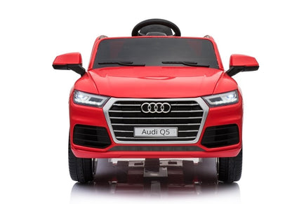 Elektro Kinderauto Audi Q5 Rot EVA-Reifen Ledersitz 2.4G Fernbedienung ROT