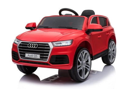 Elektro Kinderauto Audi Q5 Rot EVA-Reifen Ledersitz 2.4G Fernbedienung ROT