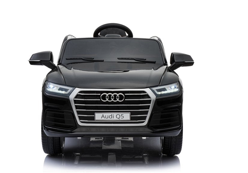 Elektro Kinderauto Audi Q5 Weiß EVA-Reifen Ledersitz 2.4G Kinderfahrzeug