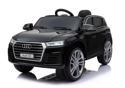 Elektro Kinderauto Audi Q5 Weiß EVA-Reifen Ledersitz 2.4G Kinderfahrzeug