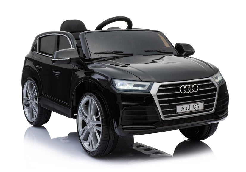 Elektro Kinderauto Audi Q5 Weiß EVA-Reifen Ledersitz 2.4G Kinderfahrzeug