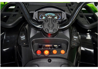 Electric Quad BDM 0909 Red 24V 2x45W USB SD MP3 LED Vehicle Music Panel