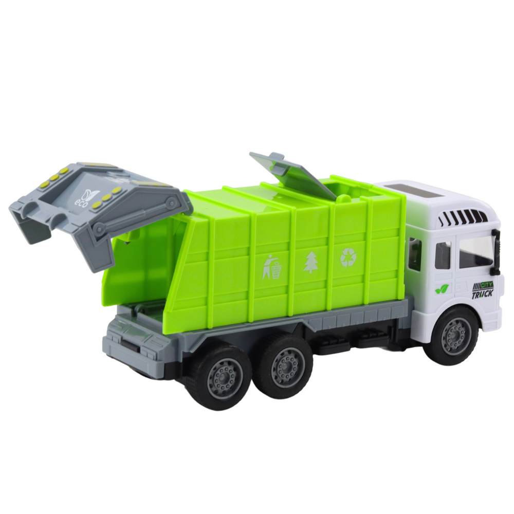 RC Müllwagen Ferngesteuert Hellgrün 1:24