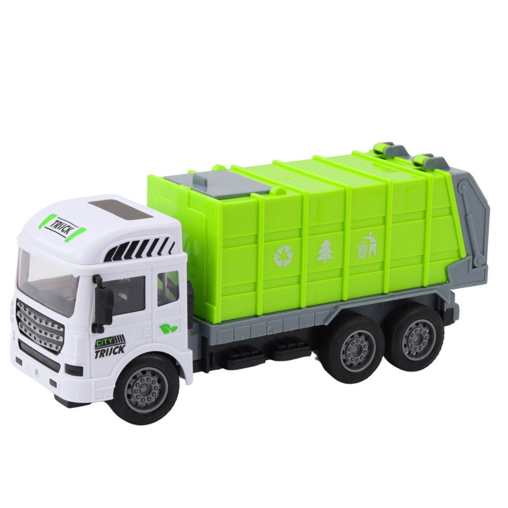 RC Müllwagen Ferngesteuert Hellgrün 1:24