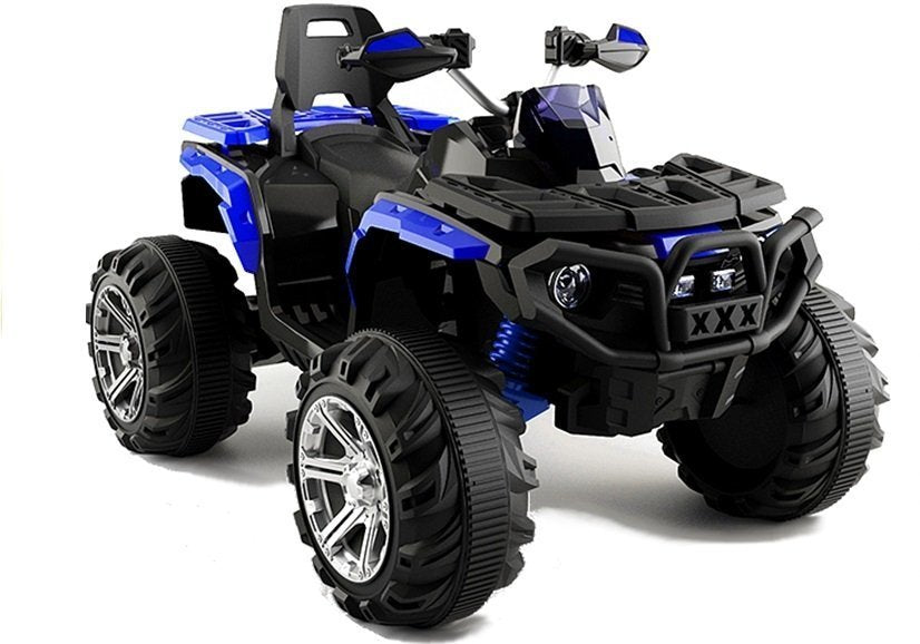 Children's vehicle BBH3588 Blue 2x45W soft EVA tires USB SD MP3 Quad vehicle