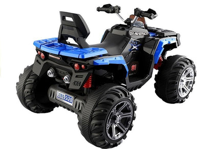 Children's vehicle BBH3588 Blue 2x45W soft EVA tires USB SD MP3 Quad vehicle