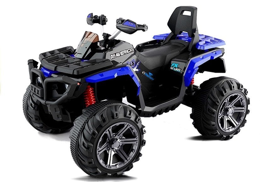 Children's vehicle BBH3588 Blue 2x45W soft EVA tires USB SD MP3 Quad vehicle