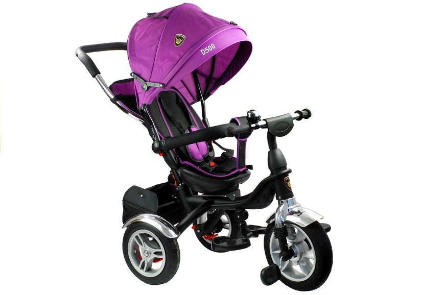 Tricycle PRO500 Violet Sunroof Rubber Wheels